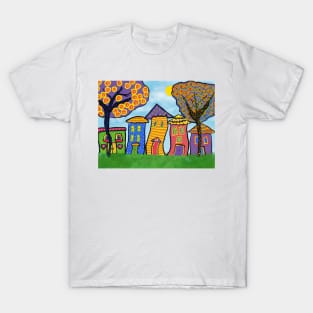 Colorful Houses 1 T-Shirt